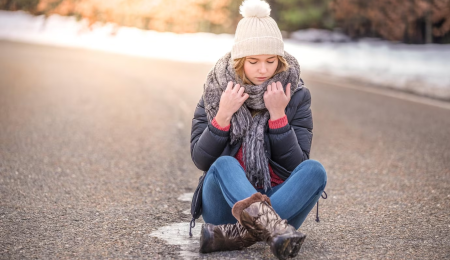 woman winter shoes