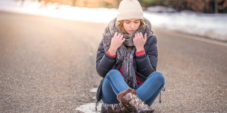 woman winter shoes