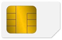 Golden Number Vip Easy Mobile  Phone Diamond Platinum Sim Card