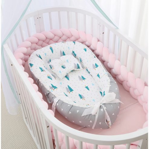 Baby Nest Bed Cotton Baby Bed