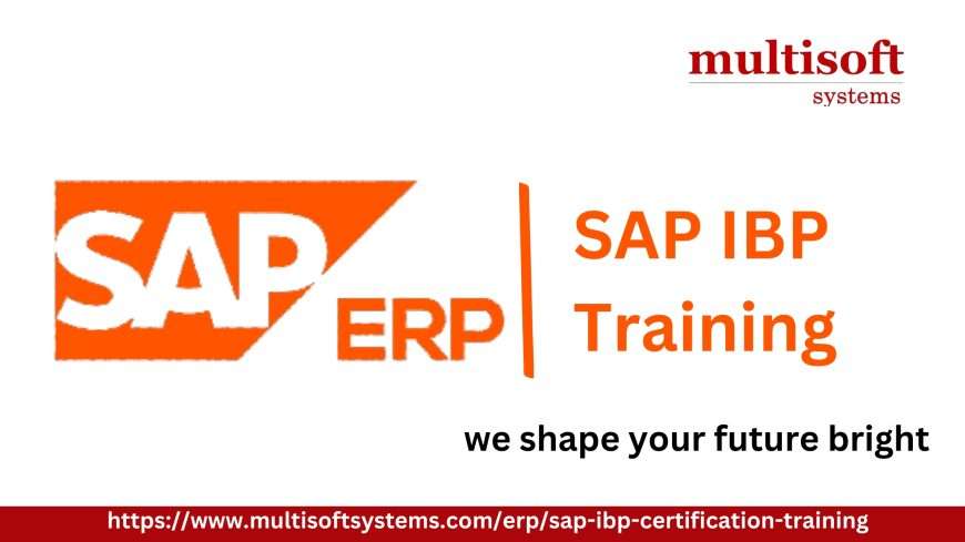 SAP IBP online training