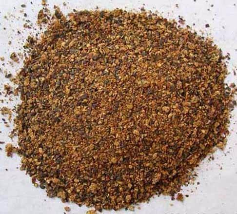 Rapeseed meal for animal feed